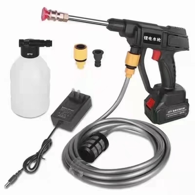 Cleanig Battery Cordless Household Car Wash Station Small Rechargeable Car Washer Gun